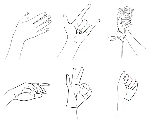 How to draw hands - step by step - Image 